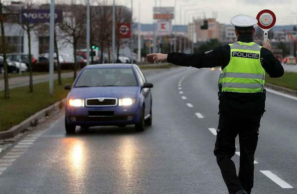 Policejní kontrola, ilustrační foto