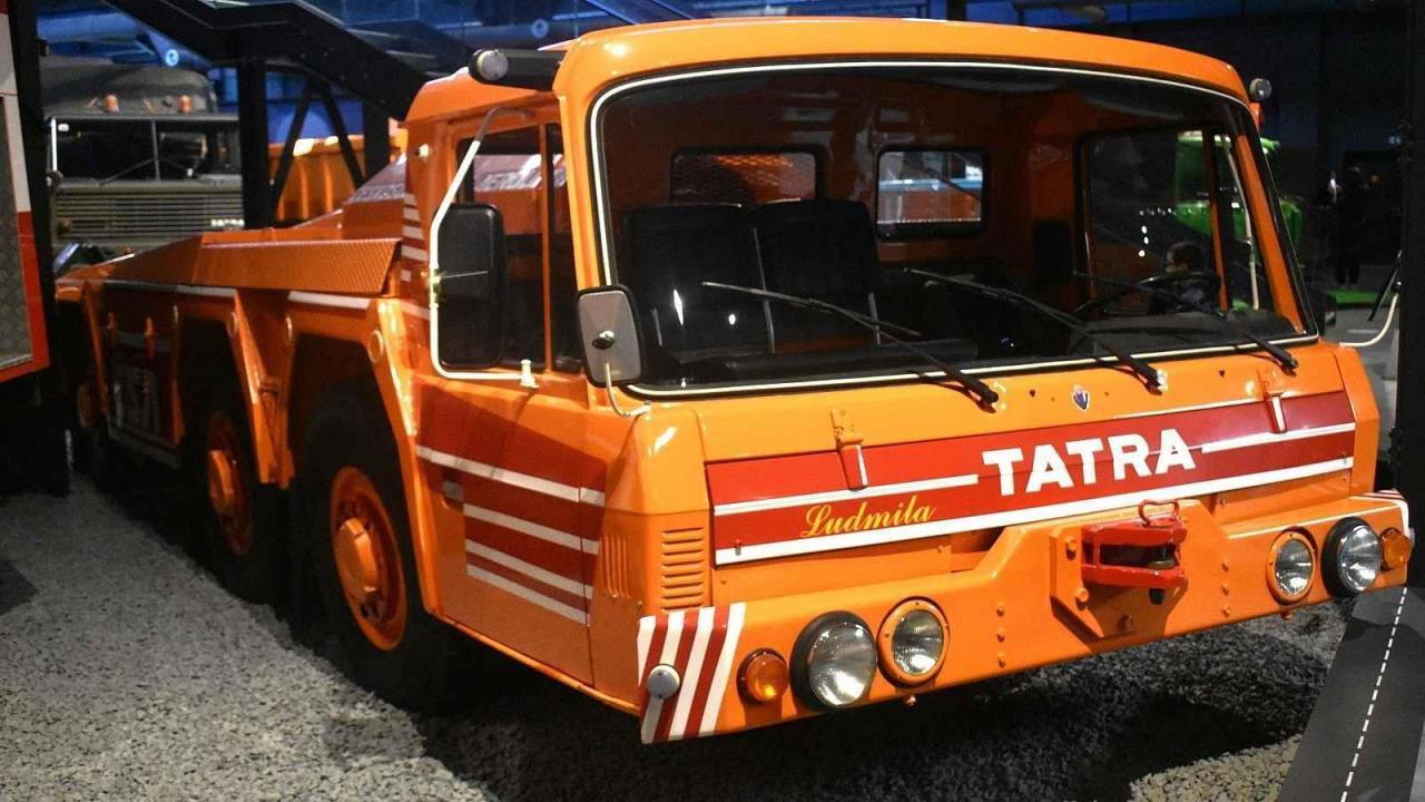 Tatra 815 TPL v kopřivnickém Muzeu nákladních vozů