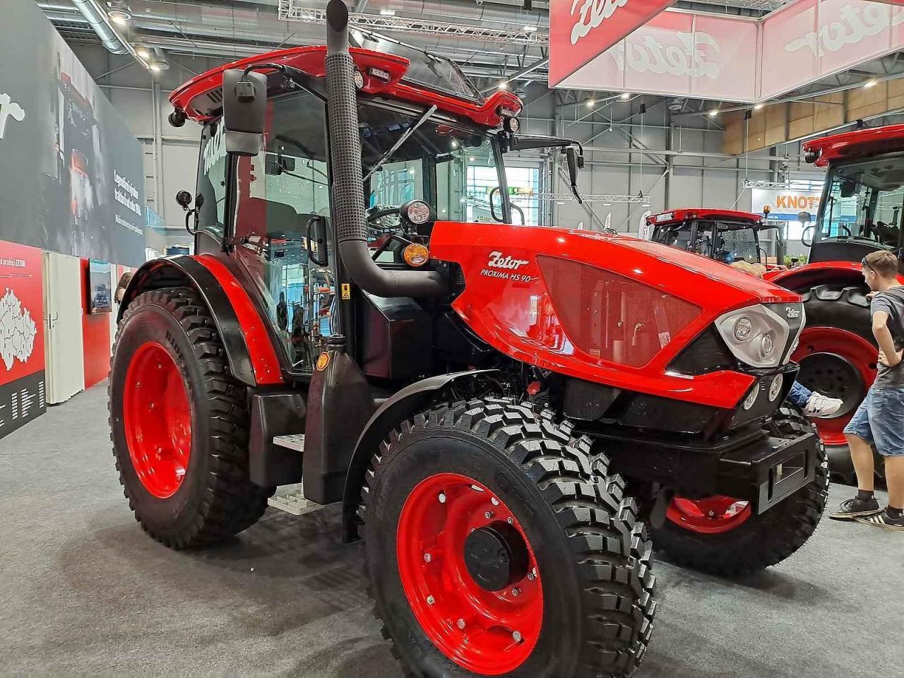 Kromě stávajících modelových řad představuje Zetor Tractors na veletrhu Techagro i zcela nový prototyp.