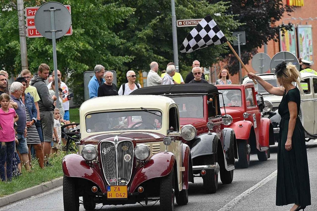 Veteran Rallye. Ilustrační foto.