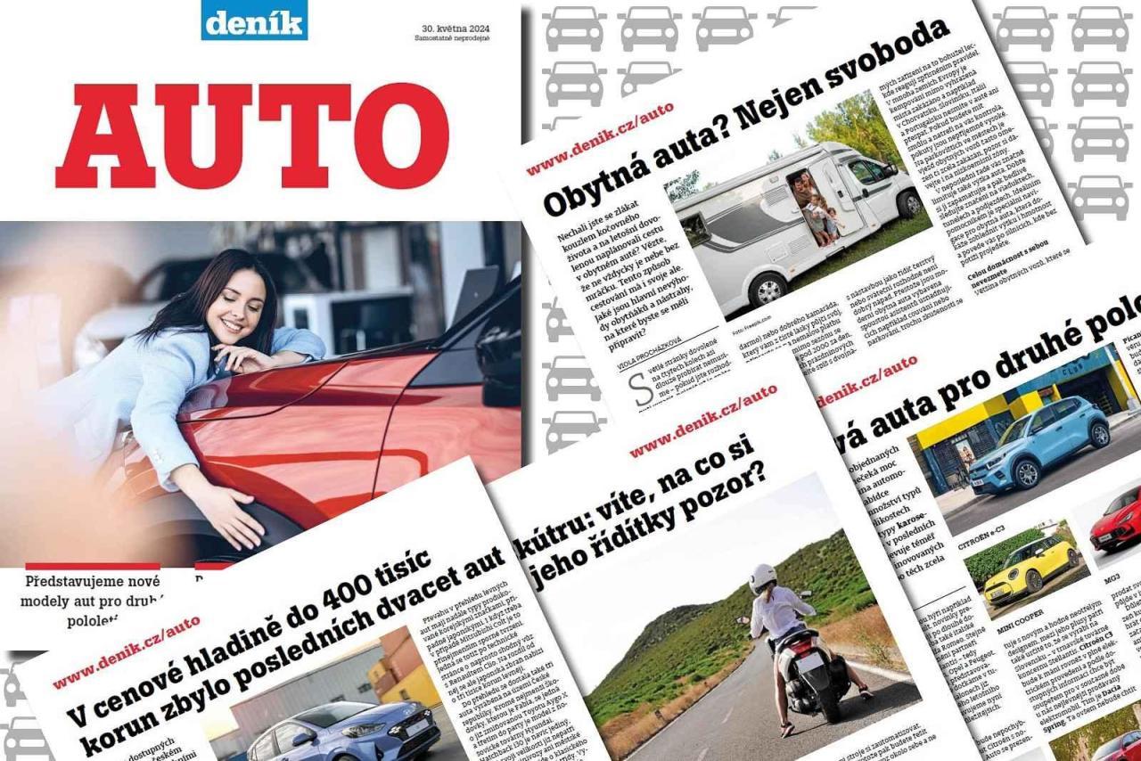 Příloha Auto vychází v Deníku ve čtvrtek 30. května.