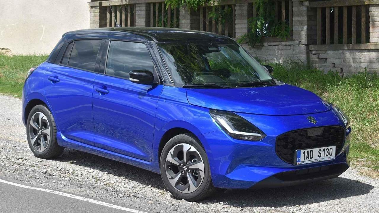 Nové Suzuki Swift jsem poprvé zkoušel na silničkách kolem hradu Karlštejn