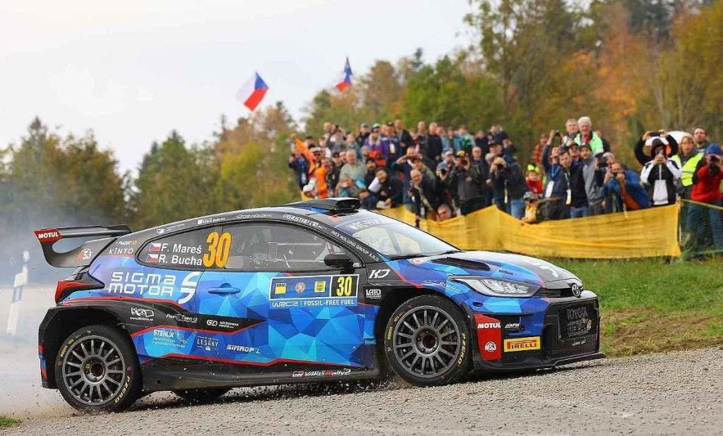 Závěrečná etapa a cíl Středoevropské rallye v Pasově.