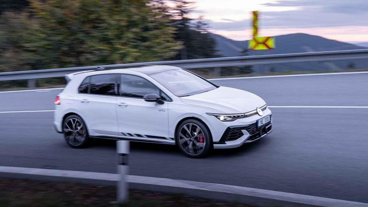 Nový Golf GTI Clubsport na jedné z nejlepších silnic v tuzemsku