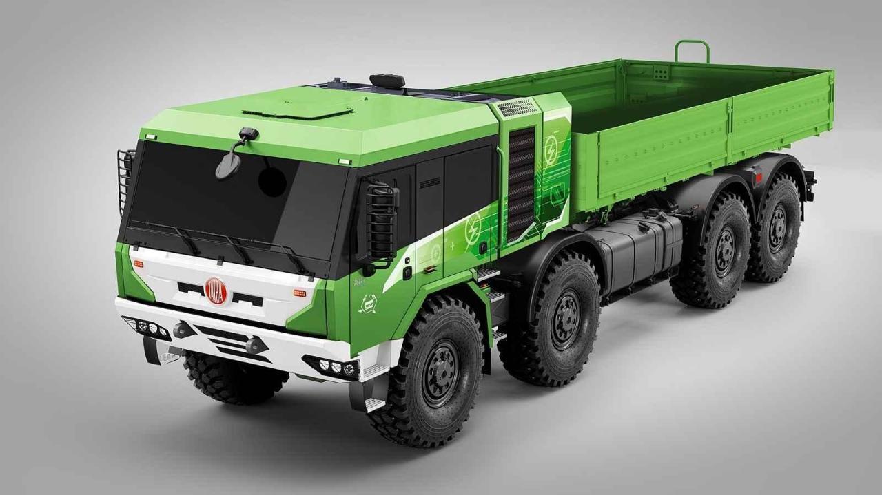 Hybridní Tatra Force 8x8