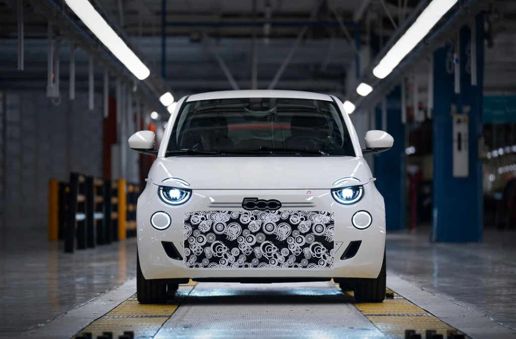 Fiat 500 Hybrid - předprodukční model
