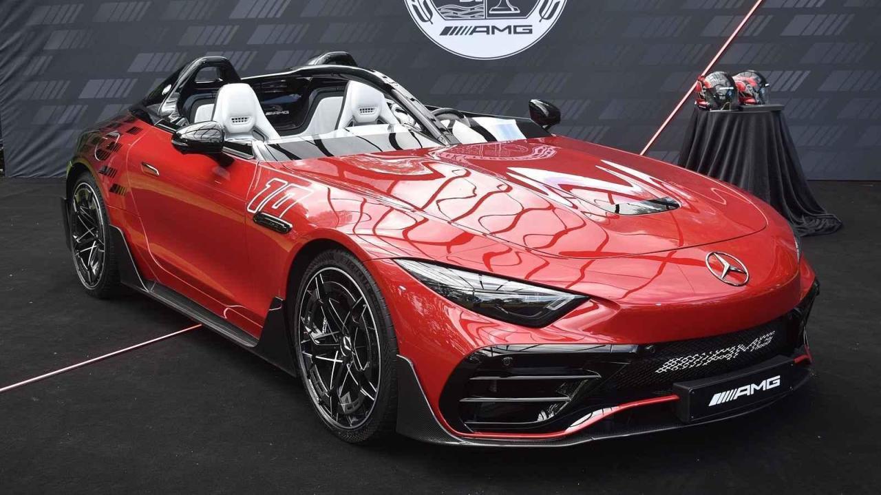 Mercedes-AMG PureSpeed je poctou historii motorsportu značky s třícípou hvězdou