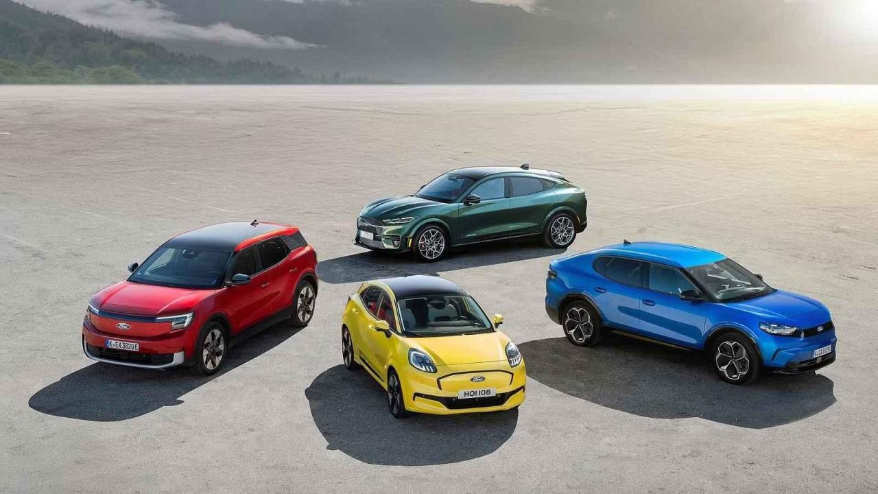 Aktuální nabídka elektrických SUV Fordu