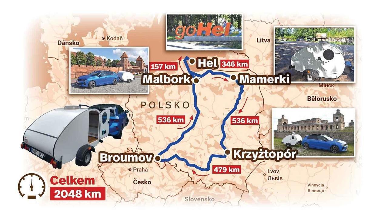 Nejmenší karavan v Evropě vyrábí v Olivětíně u Broumova. Během testu jsme s ním ujeli do Polska a zpět 2 tisíce kilometrů.