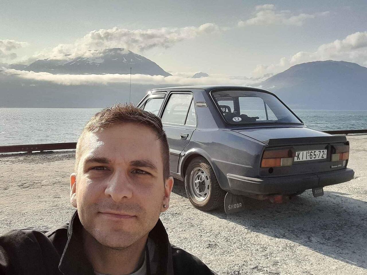 Fotka článku - Stará Škoda 120 vs. Skandinávie: David Klemsa dokázal, že dětské sny nemrznou