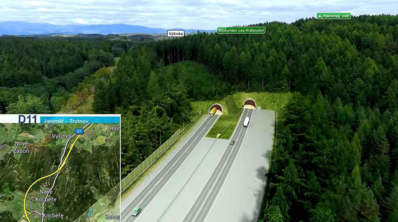 Fotka článku - D11 Jaroměř–Trutnov startuje: stavba za devět miliard začne po letech sporů