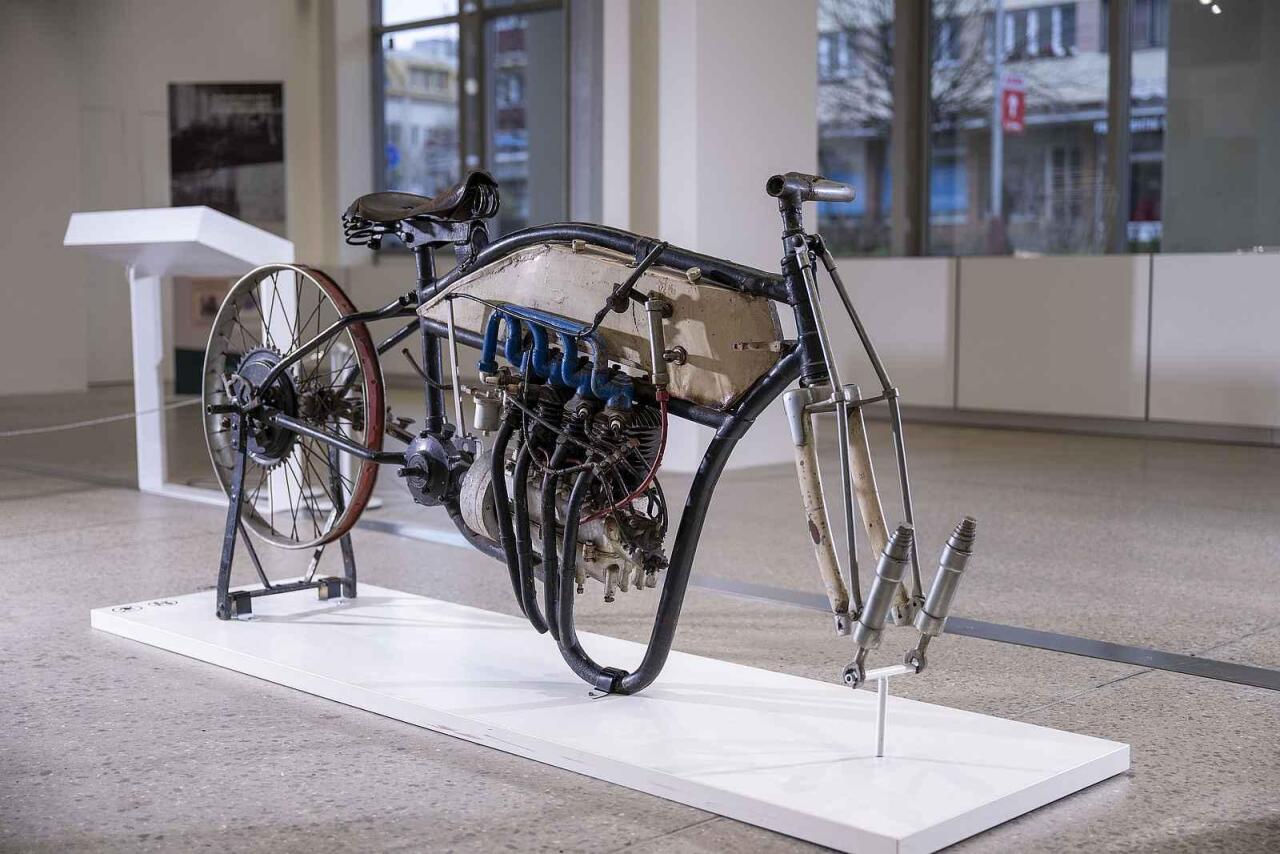 Fotka článku - Laurin & Klement CCCC ve Škoda Muzeu. Z Itálie půjčili jediný dochovaný kus