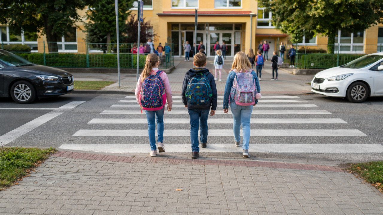 Fotka článku - Pozor na školáky! Září přináší u škol až o desetinu více nehod