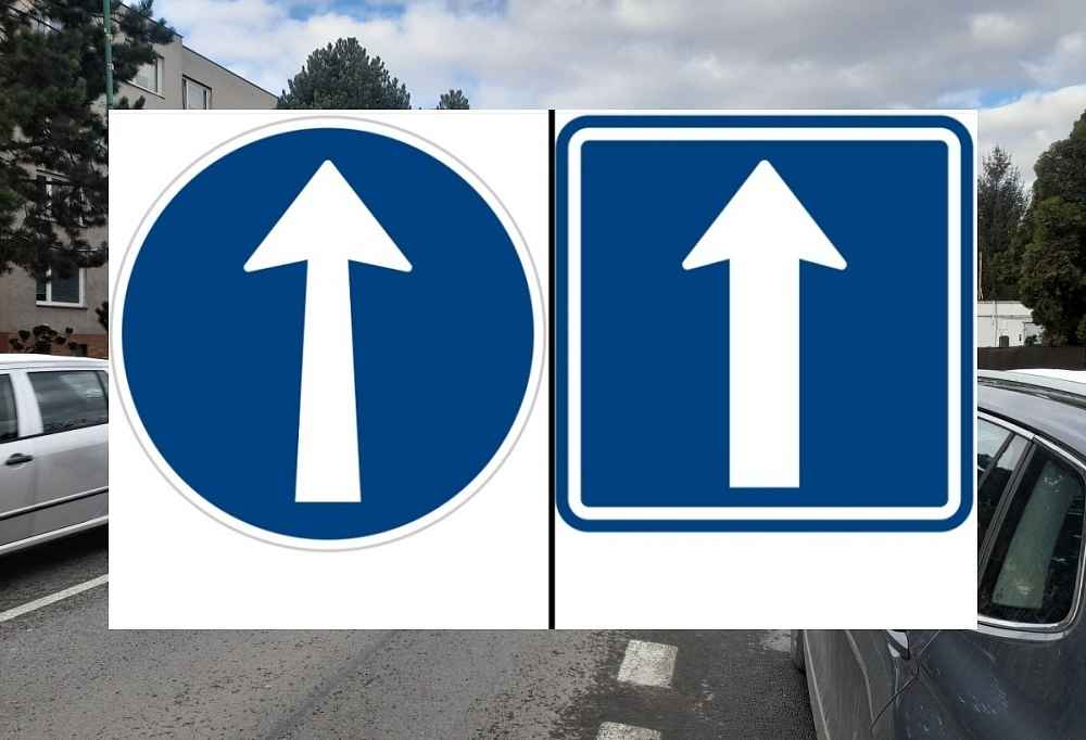 Fotka článku - Záměna stojí tisíce. Víte, co znamená kulatá a co čtvercová značka se šipkou?