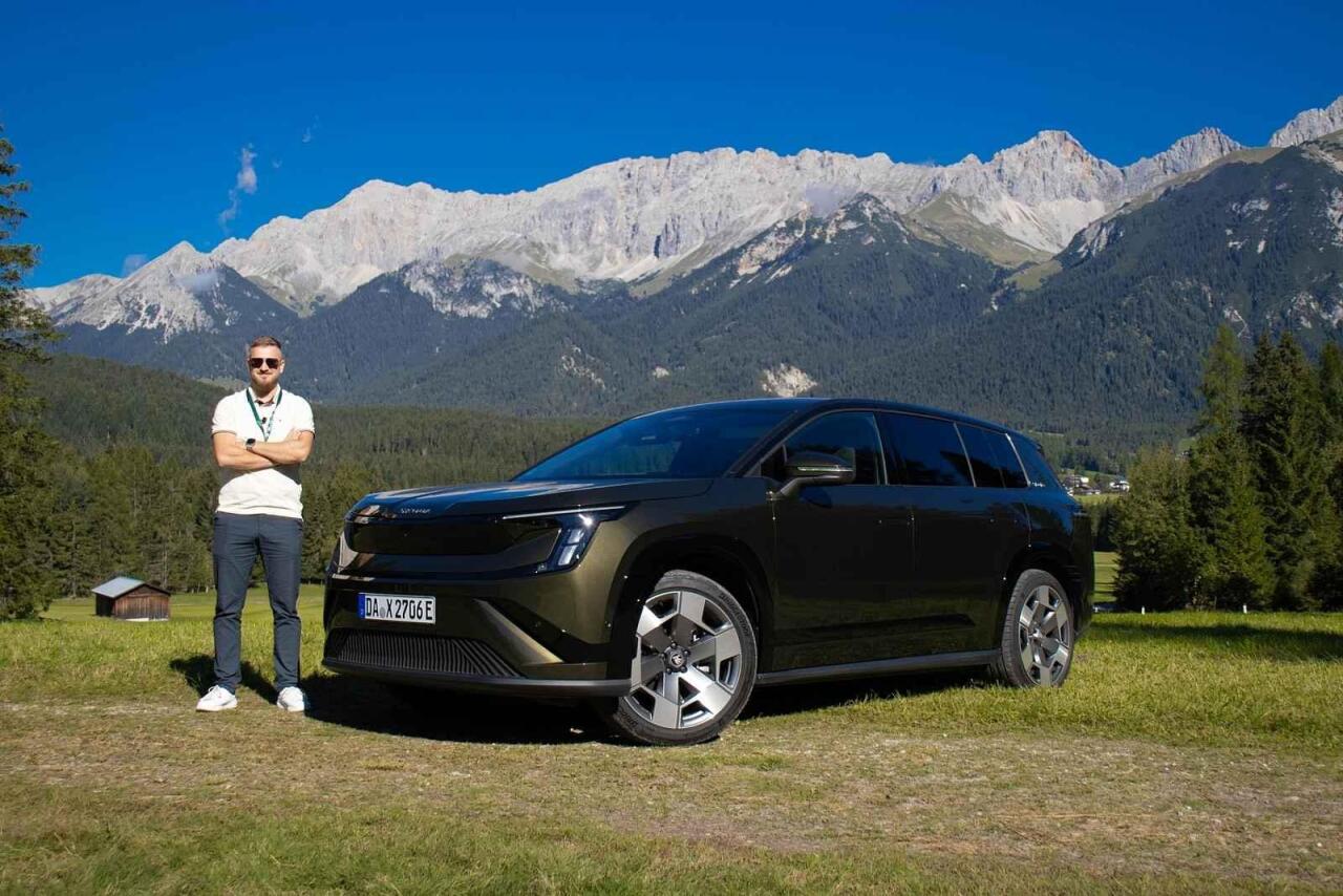 Fotka článku - Vizitka Škody Peaq: nová elektrická vlajková loď