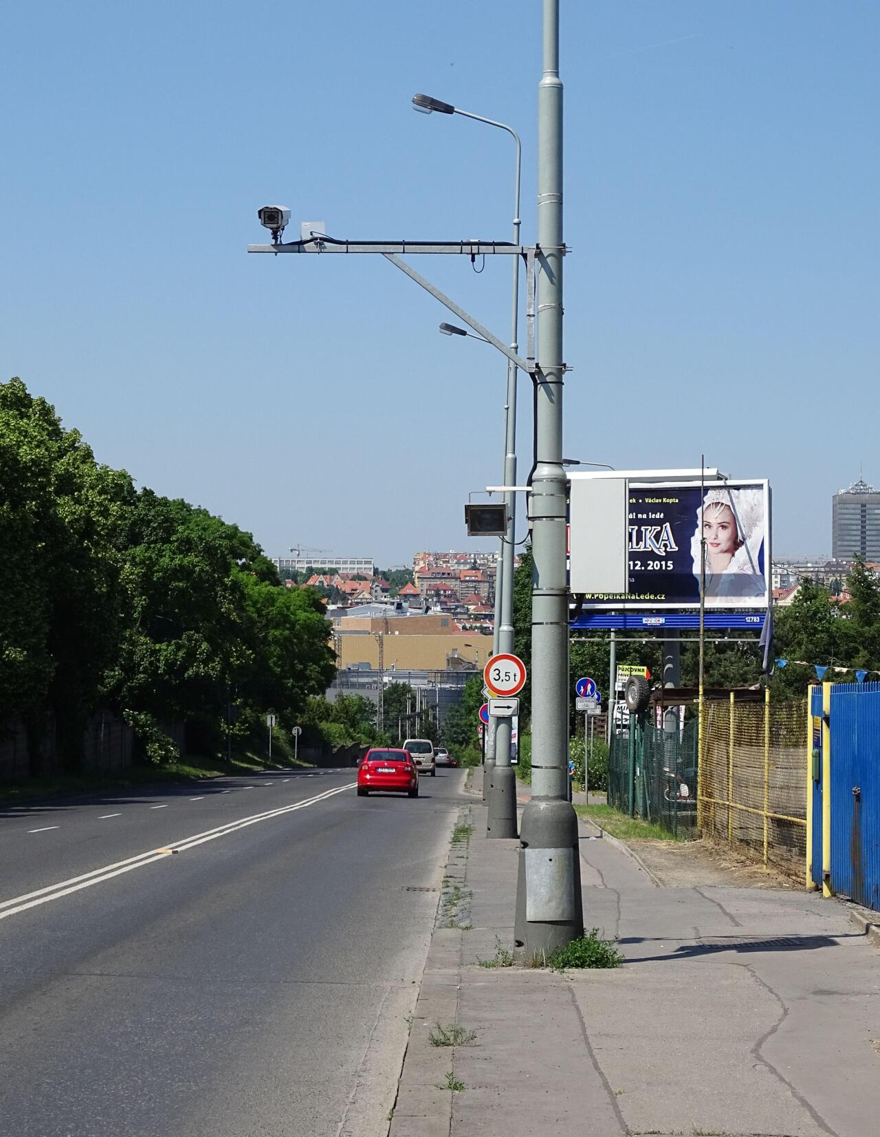 Jenom Praha má zhruba 60 úseků, kde se měří rychlost./ Zdroj: Wikimedia Comons, By ŠJů, CC BY 4.0