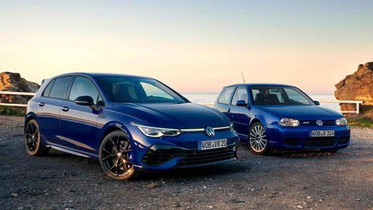 Výročí 20 let modelů Touareg a Golf R