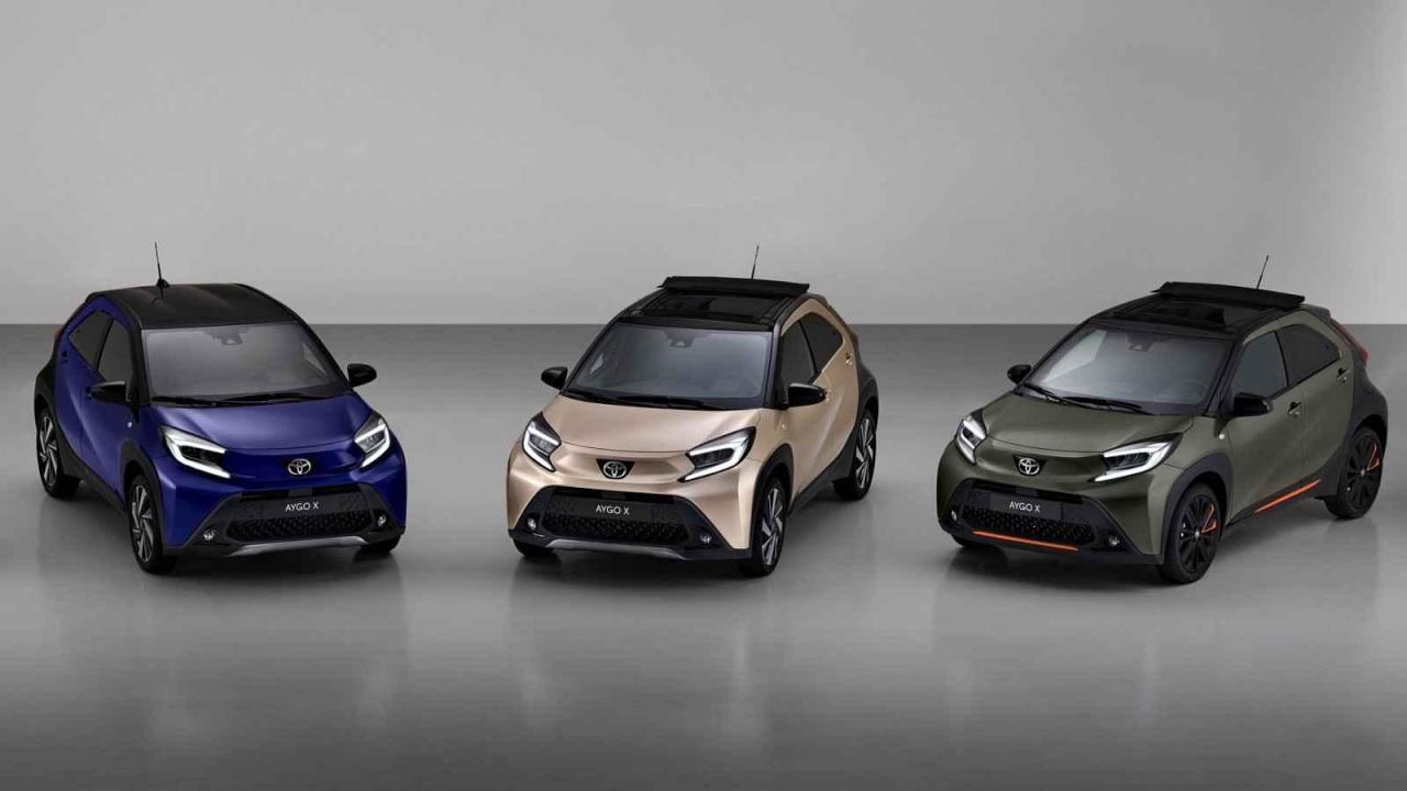 Nová Toyota Aygo X (2021)