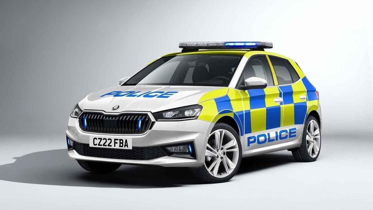 Škoda Fabia pro britskou policii