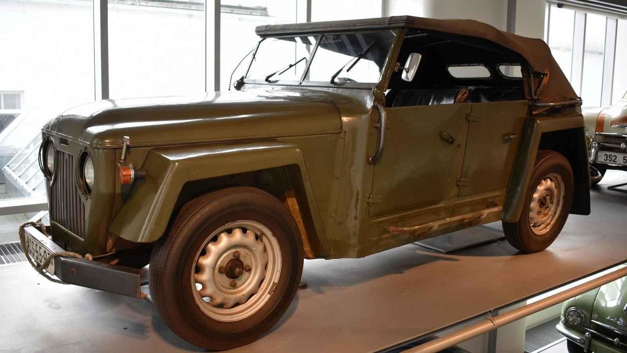 Škoda 1101 VO/P získala přezdívku Bojový tudor