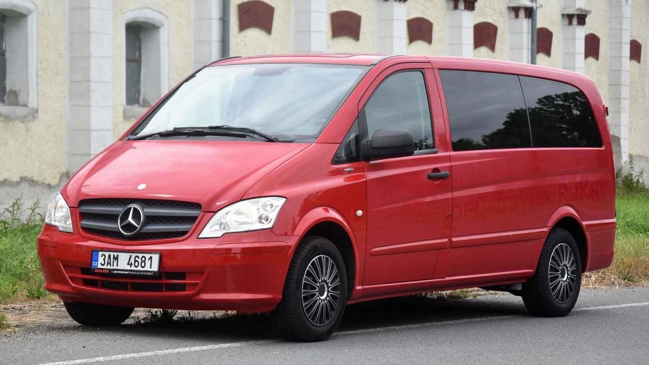 Mercedes Vito druhé generace stále vypadá k světu