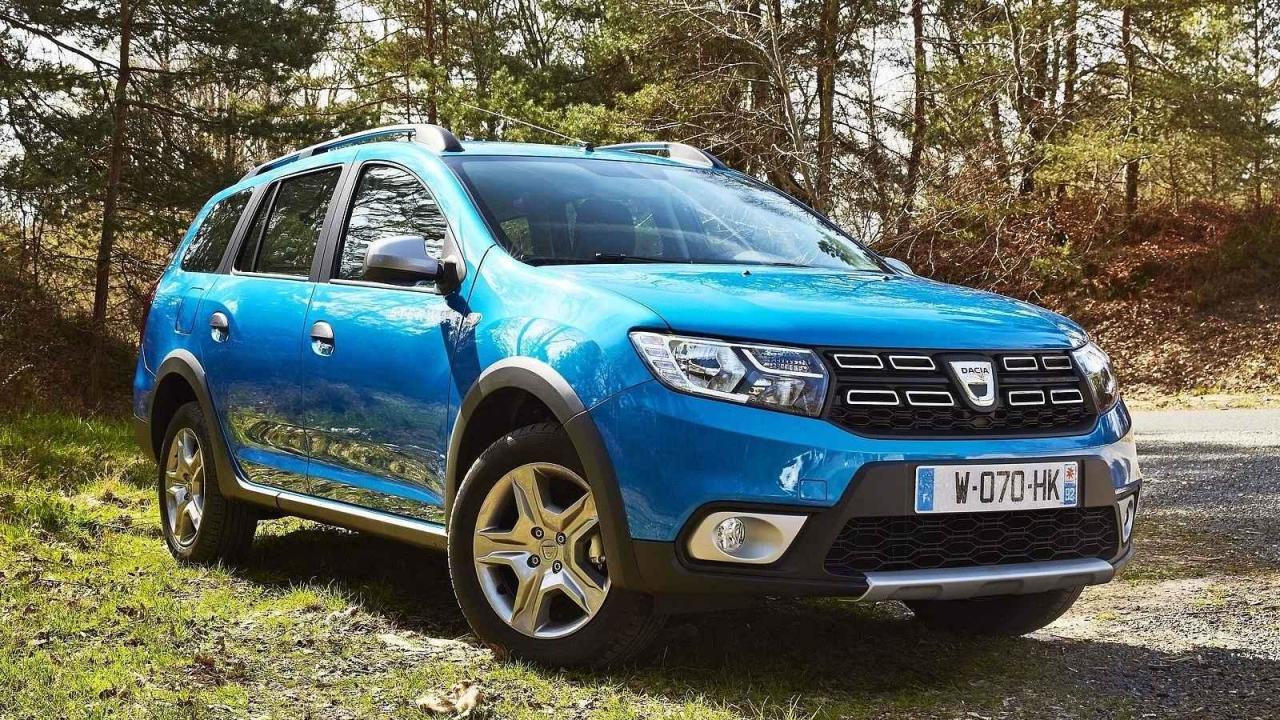 Dacia Logan MCV ve verzi Stepway