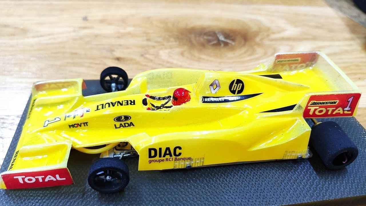 Závodní formule pro slot racing Jaroslava Rečka