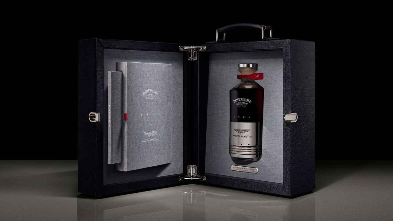 Speciální edice Black Bowmore DB5 1964 Whisky