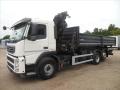 Volvo FM 410, 6x2, sklp S3, Hiab