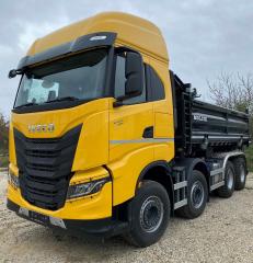 Iveco X-WAY 8x4 530PS, lko, nstavba S3 