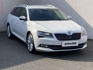 �koda Superb 2.0 TDi, Style, k��e, +ALU