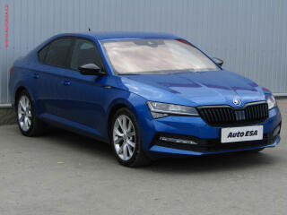 �koda Superb 2.0 TDi, �R, DSG, navi, LED