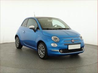Fiat 500 1.2, Serv.kniha, Kůže, Navi