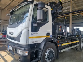 Iveco 180E28 HIAB 188 + KONTEJNER 