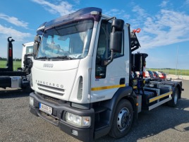 Iveco 130E24 KONTEJNER + RUKA PM8022