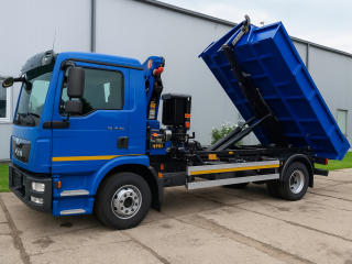 MAN TGM 15.290 NOV RUKA + HK 8T