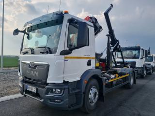 MAN TGM 18.320 PALFINGER + KONTEJNER 