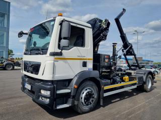 MAN TGM 18.290 RUKA HIAB KONTEJNER 10T