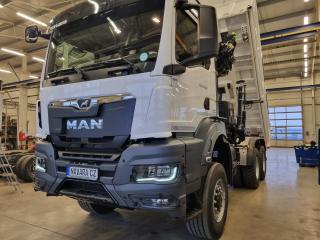 MAN TGS 33.480 6x6 RUKA HIAB + SKLP