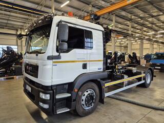 MAN TGM 18.340 HIAB + KONTEJNER 10T