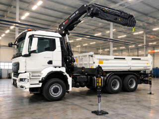 MAN TGS 33.520 6x6 SKLOPKA A RUKA 