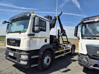 MAN TGM 18.290 RUKA HIAB + KONTEJNER 