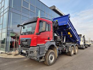 MAN TGS 33.520 6x6 RUKA + SKLOPKA
