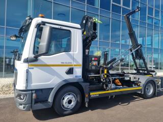 MAN TGL 12.220 HIAB + KONTEJNER 6T