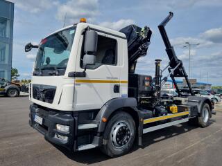 MAN TGM 18.290 HIAB 158 A KONTEJNER