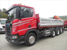 Scania R580, 8x4, Sklp S2, Palfing