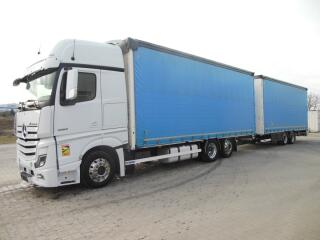 Mercedes-Benz Actros 2553, 6x2, Pr�jezdn� souprava