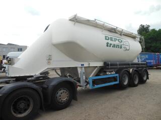 Feldbinder EUT 35.3, BPW, 2 komory, 35m3,