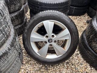 �koda Octavia sada alu 6.6Jx16H2 ET46, pneu