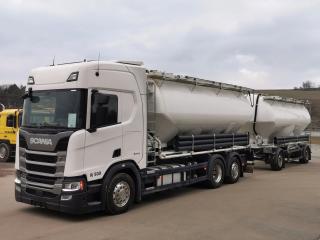 Scania R500 E6 +  FELDBINDER 60m3